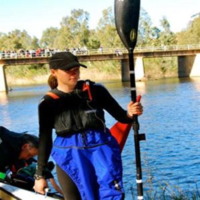 Paddling her way to success