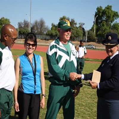 SAPS members compete in Pretoria