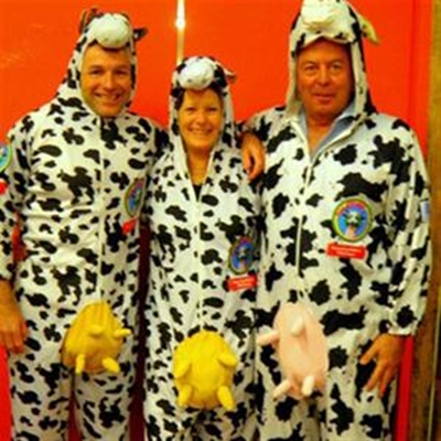 Udderly commendable cow run