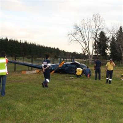 Helikopter val in George