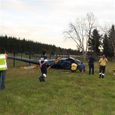 Helikopter val in George