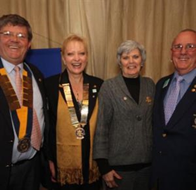 51st Knysna Rotary president a lady
