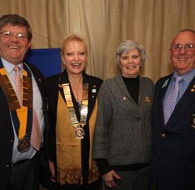 51st Knysna Rotary president a lady