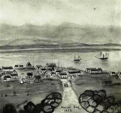 What did Mossel Bay look like in 1852?