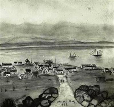 What did Mossel Bay look like in 1852?