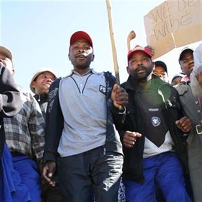 Local sawmill workers on strike