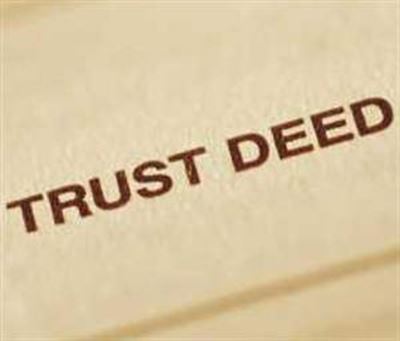 How do I amend my trust deed?