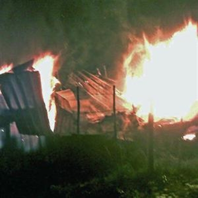 Wilderness man dies in fire