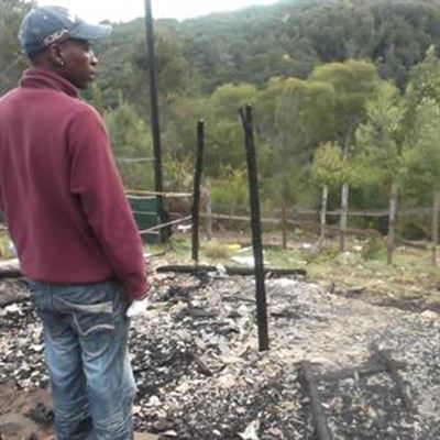 Man injured, family homeless after fire