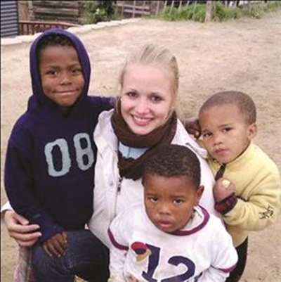 German volunteers in Knysna