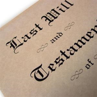 Trek jou testament gratis op