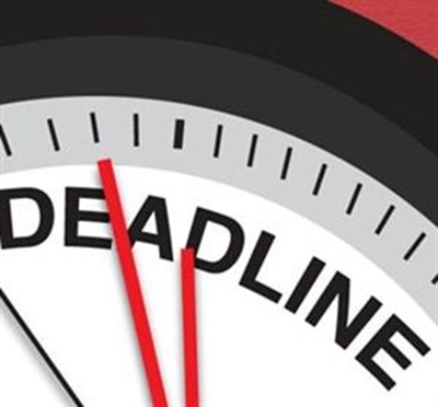 Important notice:Public holiday deadline