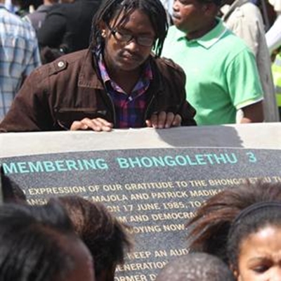 Monument honours apartheid heroes
