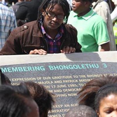 Monument honours apartheid heroes