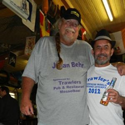 Stuntman's record attempt in Mossel Bay