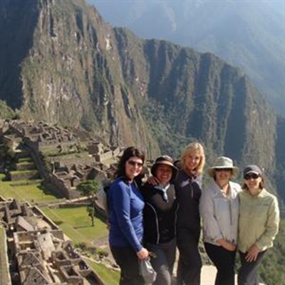 Machu Picchu reached by local residents
