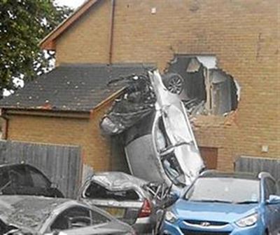 Motor vlieg tot in slaapkamer
