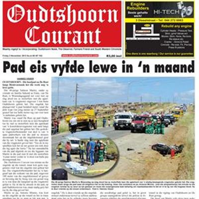 Hierdie week in die Oudtshoorn Courant