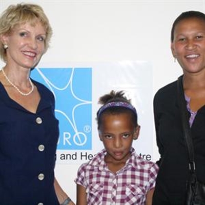Child receives gift of sound