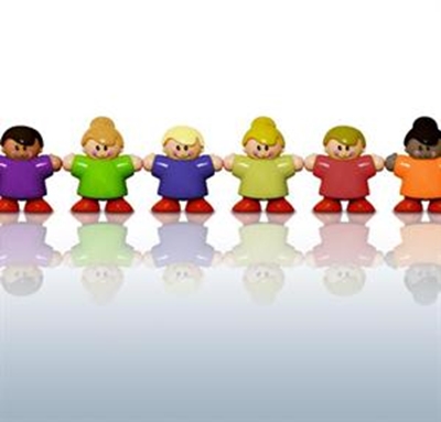 Human chain for Child Welfare