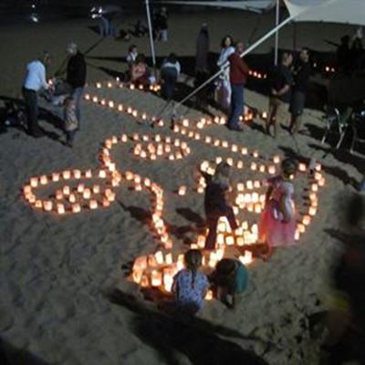 Joy and light at Plett for Peace