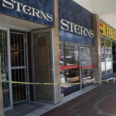 Burglars strike at Sterns in CBD
