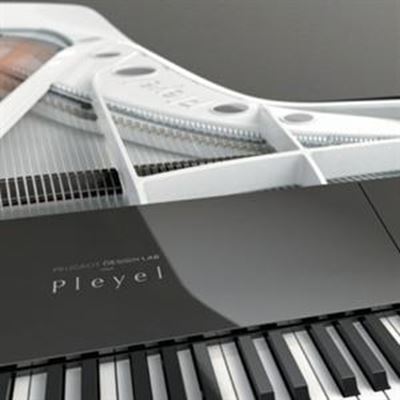 Peugeot space-age piano