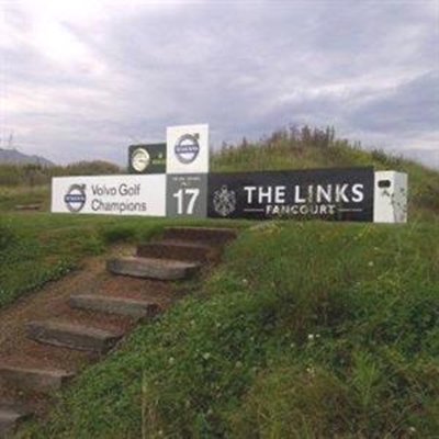 Sign Pro takes Volvo Golf Champions
