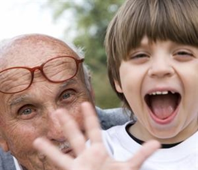 Cope with naughty grandchildren