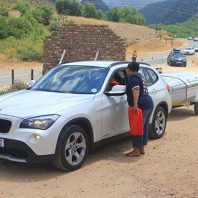 Tourists welcomed in the Klein Karoo