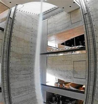 Tornado created in Mercedes-Benz museum