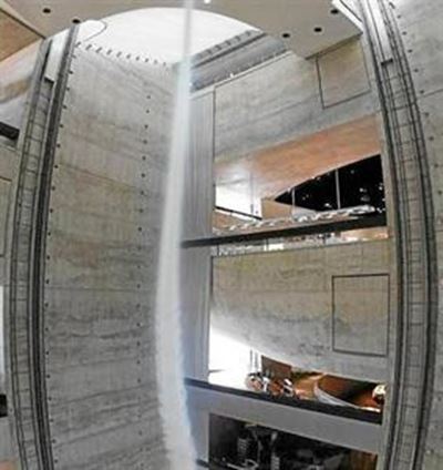 Tornado created in Mercedes-Benz museum