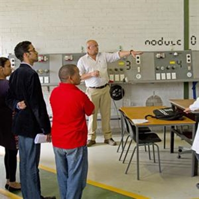 Special visit to Skills Village