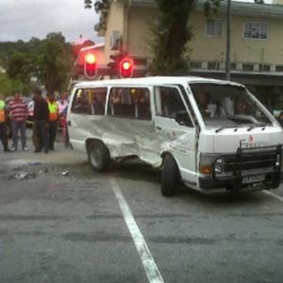 Epilepsy SA minibus in accident