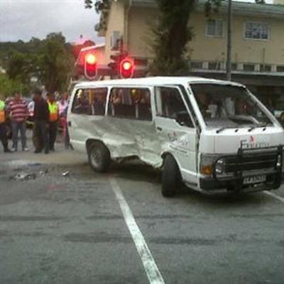 Epilepsy SA minibus in accident