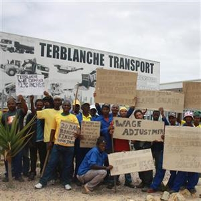 Workers strike over wages 