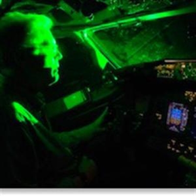 Don’t point laser lights at aircrafts 