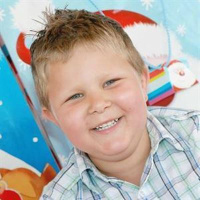 Kleuter gediagnoseer met kanker 