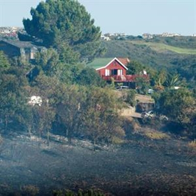 Fire causes anxious moments 