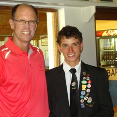 Full field for junior golf competition 