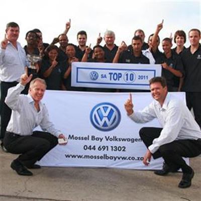 Top-tien toekenning vir Mosselbaai Volkswagen