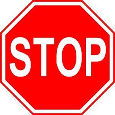 Dis nou éérs stop-en-ry in pas 