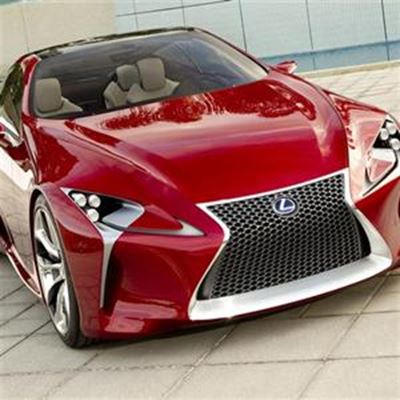Lexus wys spoggerige hibriedmotor 