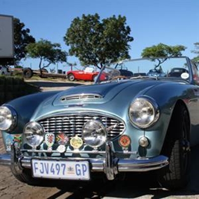 Austin-Healey tour in Southern Cape
