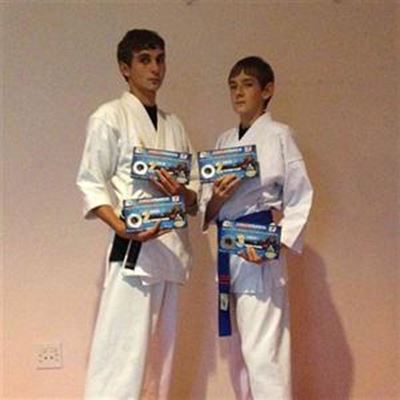 Medals for kickboxers