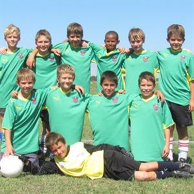 Soccer teams play in Kensington Cup