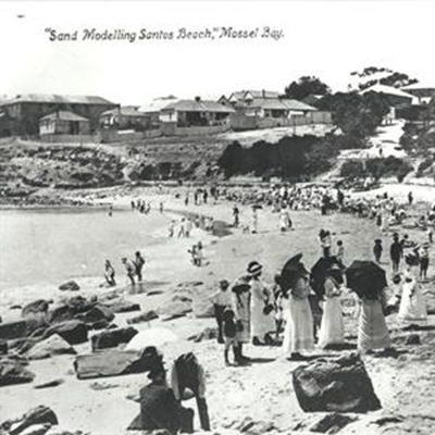 Fun on Santos beach way back when
