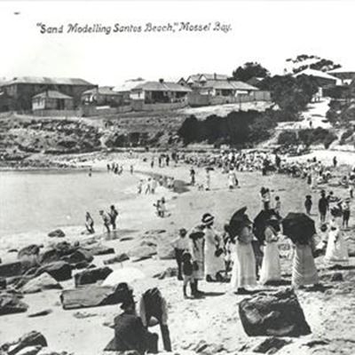 Fun on Santos beach way back when