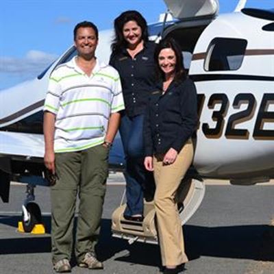 Invliegtoer land op Oudtshoorn