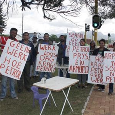 Discontent over fuel price 